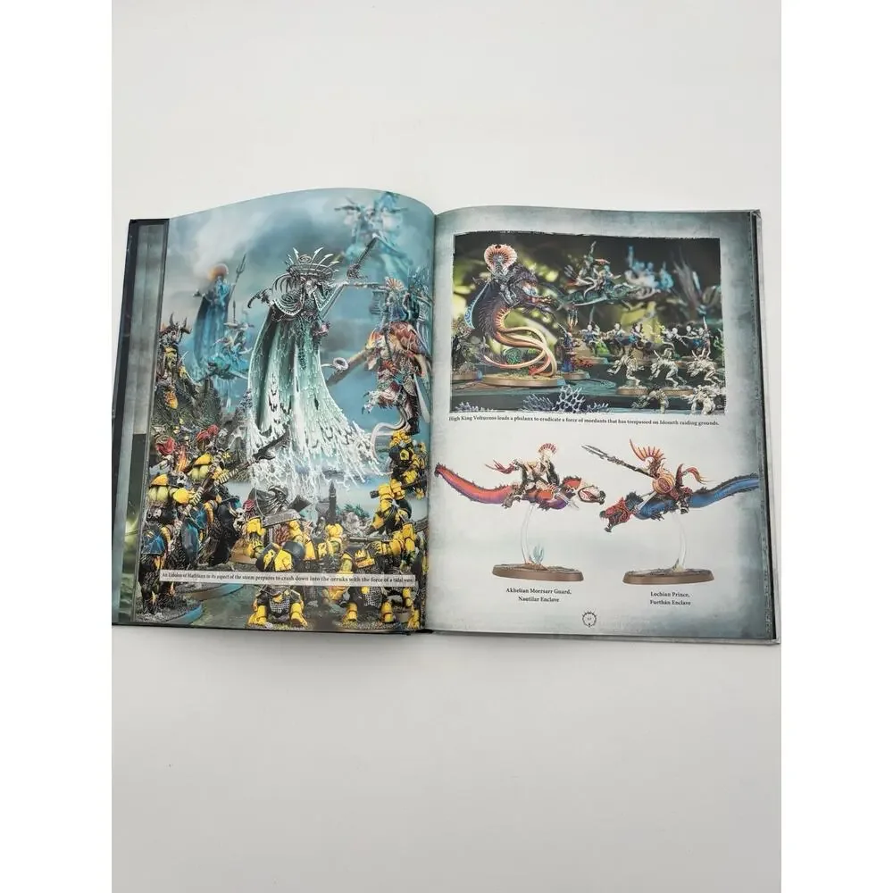 Warhammer Age of Sigmar: Order Battletome: Idoneth Deepkin Hardcover 2018 VG